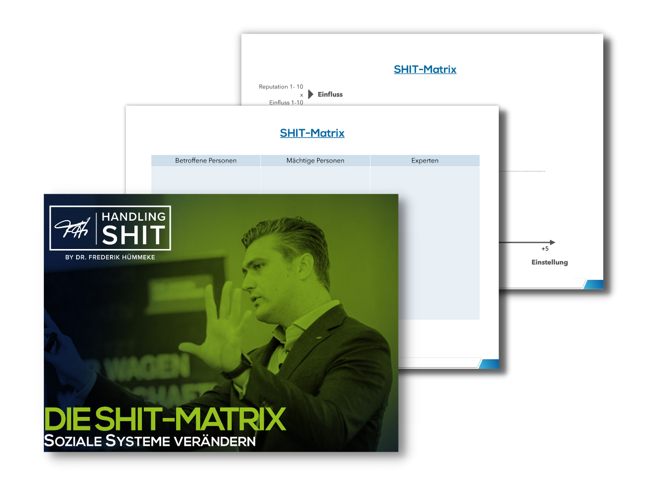PDF-Grafiken für Landing Pages-SHIT Matrix